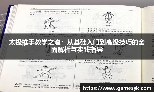太极推手教学之道：从基础入门到高级技巧的全面解析与实践指导